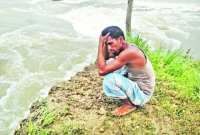 হাওরে-হাওরে হাহাকার, কৃষকের ঘরে কান্না!