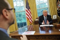 সাক্ষাৎকারে উ. কোরিয়ার সঙ্গে যুদ্ধের ইঙ্গিত দিলেন ট্রাম্প