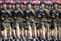 যুক্তরাষ্ট্র আক্রমণে প্রস্তুত উত্তর কোরিয়ার ৫ লাখ নারী সেনা যুক্তরাষ্ট্র আক্রমণে প্রস্তুত উত্তর কোরিয়ার ৫ লাখ নারী সেনা