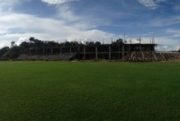 কালবৈশাখী ঝড়ে সিলেট স্টেডিয়ামের ব্যাপক ক্ষয়ক্ষতি