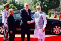 দিল্লী সফরে এসে যেভাবে ভারতকে অস্বস্তিতে ফেলেছেন এরদোয়ান!