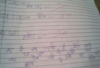 সামনেই বিয়ে, পাশ করিয়ে দেন স্যার: পরীক্ষার খাতায় কাতর আর্জি