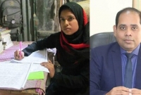 প্রতিবন্ধী তাসলিমার পড়াশোনার দায়িত্ব নিলেন ইউএনও