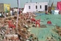  ঝড়ে বিয়ে বাড়ির দেয়াল ধসে নিহত ২৬