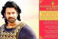 কেমন পাত্রী চাইছেন ‘বাহুবলি’ প্রভাস?