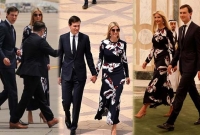 সবাইকে ঘরে থাকতে বলে বাইরে ঘুরছেন ইভানকা ট্রাম্প