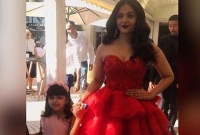 মেয়ে আরাধ্যাকে নিয়ে রেড কার্পেটে ঐশ্বরিয়া