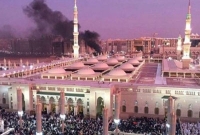 রমজানের প্রথম দিনে মসজিদে নববীতে মুসল্লির ঢল