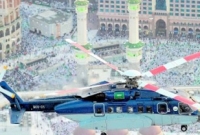 পবিত্র হারাম শরীফে নিরাপত্তায় উড়ছে ৯ হেলিকপ্টার