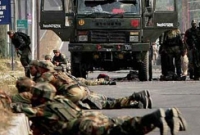 ভারতীয় কাশ্মিরে ৭ স্থানে গেরিলা হামলা : রেড অ্যালার্ট জারি