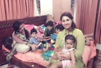 দাদু-ফুফু-মামাদের সঙ্গে ঈদ কেটেছে আবরামের : অপু বিশ্বাস