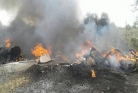 ভেঙে পড়ল ভারতীয় সেনার হেলিকপ্টার