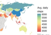 পৃথিবীর সব চেয়ে আলসে দেশ কোনগুলো?