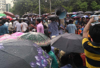  শাহবাগে শিক্ষার্থীদের সঙ্গে পুলিশের সংঘর্ষ