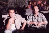 শুটিংয়ে সুদর্শন নায়ক সালমান শাহ ও একটি ছবির গল্প