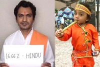 শিশু পুত্রকে শ্রীকৃষ্ণ সাজিয়ে তোপের মুখে নওয়াজউদ্দিন  