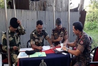  কুড়িগ্রামে একে অন্যের দেশে আটক প্রেমিক-প্রেমিকা হস্তান্তর