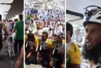 ২ হাজার মাইল পাড়ি দিয়ে মদিনায় পৌছেছে লন্ডন থেকে সাইকেলে ৩ বাংলাদেশিসহ ৮ হজযাত্রী