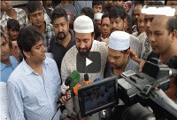 রাজ্জাকের মরদেহ দাফন করে যা বললেন শাকিব খান