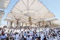 পৃথিবীর সর্ববৃহৎ ছাতা টাঙানো হলো মক্কা-মদিনায়