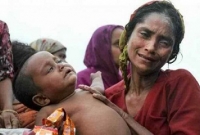 স্বামীকে ফেলেই পালিয়ে এসেছেন রোহিঙ্গা নারী স্বামীকে ফেলেই পালিয়ে এসেছেন রোহিঙ্গা নারী