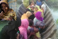  মায়ের কোল থেকে শিশু ছুড়ে ফেলা হচ্ছে জ্বলন্ত আগুনে