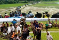 রোহিঙ্গা নির্যাতন বন্ধে মিয়ানমারকে চার মুসলিম দেশের চাপ