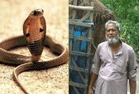 সাপে কাটা ব্যক্তি বেঁচে ফিরেছে গ্রামে, গুজবে মাতোয়ারা এলাকায়
