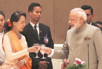 যে ৪ কারণে রোহিঙ্গা ইস্যুতে অং সান সুচির পাশে নরেন্দ্র মোদি?