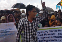 বিশ্ব বিবেক, মুসলিম বিশ্ব নীরব কেন? ফেসবুকে রোহিঙ্গা তরুণের জ্বালাময়ী বক্তব্য