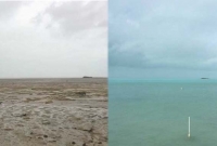 ঘূর্ণিঝড় ইরমার প্রভাবে বাহামার সমুদ্র উধাও!