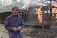 রোহিঙ্গাদের গ্রামগুলো কে জ্বালিয়ে দিচ্ছে?