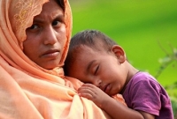 সীমাহীন কষ্টে রোহিঙ্গারা : শত শত শিশু সর্দি কাশি ও নিমোনিয়ায় আক্রান্ত