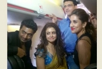 মাঝ আকাশে ‘ককপিট’ এর মিউজিক লঞ্চ!