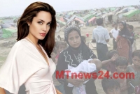 রোহিঙ্গাদের ওপর  সহিংসতা বন্ধে সরব হলেন অ্যাঞ্জেলিনা জোলি