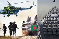 সামরিক শক্তিতে কার দৌড় কত, তালিকায় আছে বাংলাদেশ-মিয়ানমারও
