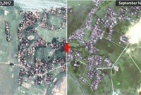  ‘মিয়ানমারে রাখাইন রাজ্যে আইনশৃঙ্খলা বাহিনীর সহিংস অভিযানে ২১৪টি গ্রাম ধ্বংস’