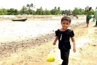 মায়ের কোল হারানো এক রোহিঙ্গা শিশুর কান্না!