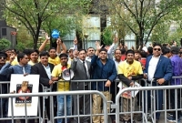  জাতিসংঘের সামনে আওয়ামী লীগ-বিএনপির মুখোমুখি সংঘর্ষ