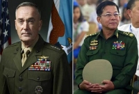 রাখাইনে নির্যাতন ও গণহত্যা বন্ধে মিয়ানমার সেনাপ্রধানকে মার্কিন জেনারেলের ফোন