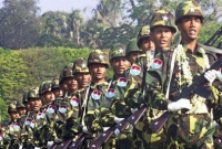 এবার আকিয়াবে অভিযান শুরু করেছে মিয়ানমার সেনা