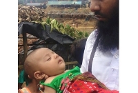 রোহিঙ্গা শিবিরে চাঁদের টুকরো শিশু