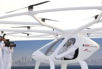 বিশ্বে এই প্রথম: দুবাইয়ে যুবরাজকে নিয়ে উড়াল দিল বিশ্বের উড়ন্ত ট্যাক্সি  