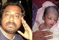 বাবাকে দাফনের আগ মুহূর্তে জন্ম হলো সন্তানের