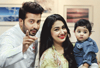 ছেলের জন্মদিনের অনুষ্ঠান নিয়ে শাকিব-অপুর মান অভিমান