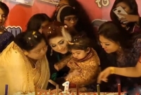 শাকিব পুত্র আবরাহাম খান জয় জন্মদিনে তারকাদের মিলনমেলা 