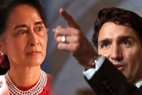 রোহিঙ্গা ইস্যুতে সুচিকে কানাডা প্রধানমন্ত্রীর হুঁশিয়ারি