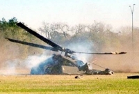 পাবনায় হেলিকপ্টার বিধ্বস্ত