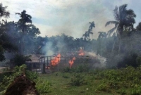 রাখাইনে সেনাবাহিনীর ধ্বংসযজ্ঞের প্রমাণ পেয়েছেন ২০ রাষ্ট্রদূত