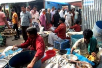 কালিহাটে ভয়ানক রাক্ষুষে আফ্রিকান মাছ জব্দ